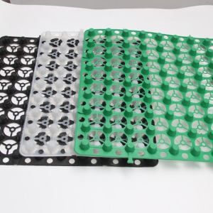 Màu xanh lá cây mái mô-đun hệ thống HDPE Dimple màng thoát nước lưới Mat Hội Đồng Quản trị thoát nước 50*50cm - Product Image 4