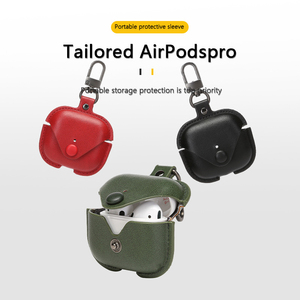 Case for Airpods 1/2 3 4 Pro 2 Cover with PU Leather Luxury <strong>Bag</strong> Shockproof <strong>Earphone</strong> Cover for Airpods Case with Safety Buckle - Product Image 5