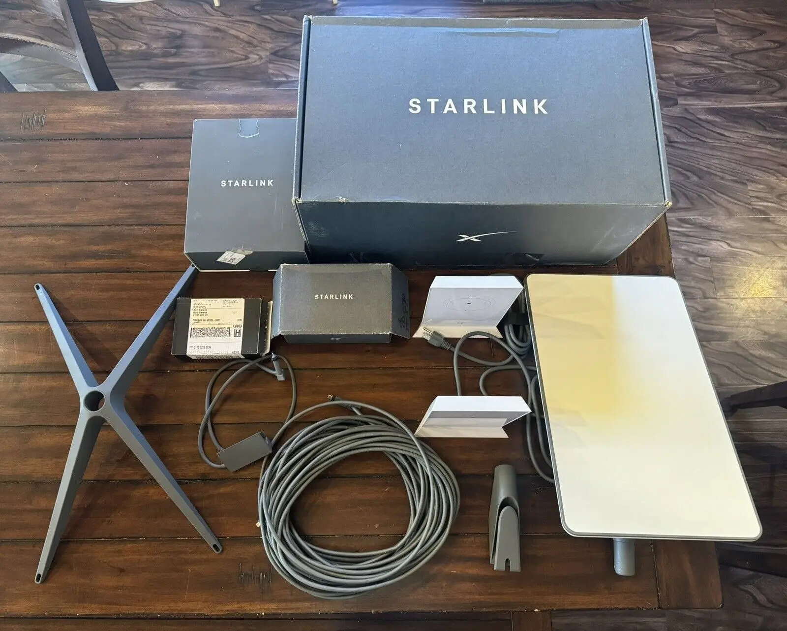 FR Vendas quentes Novo kit de antena parabólica de Internet Starlink versão RVs v2 (ROAM) Starlink 2a geração