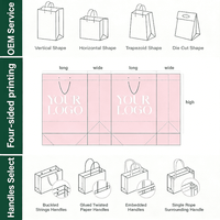 Sacs en papier de luxe personnalisés de haute qualité pour bijoux, cosmétiques, vêtements, lunettes et rangement, avec ruban – Vente en gros