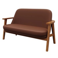 Tables et chaises de restaurant en bois massif, style rétro, design moderne, personnalisables, avec cadres métalliques pour hôtels, salons de thé, et magasins de thé au lait