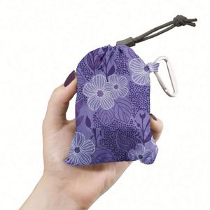 Bolsa de Compras Plegable de Gran Capacidad Personalizada de Fábrica, Bolsa de Supermercado Plegable con Impresión Completa - Product Image 3