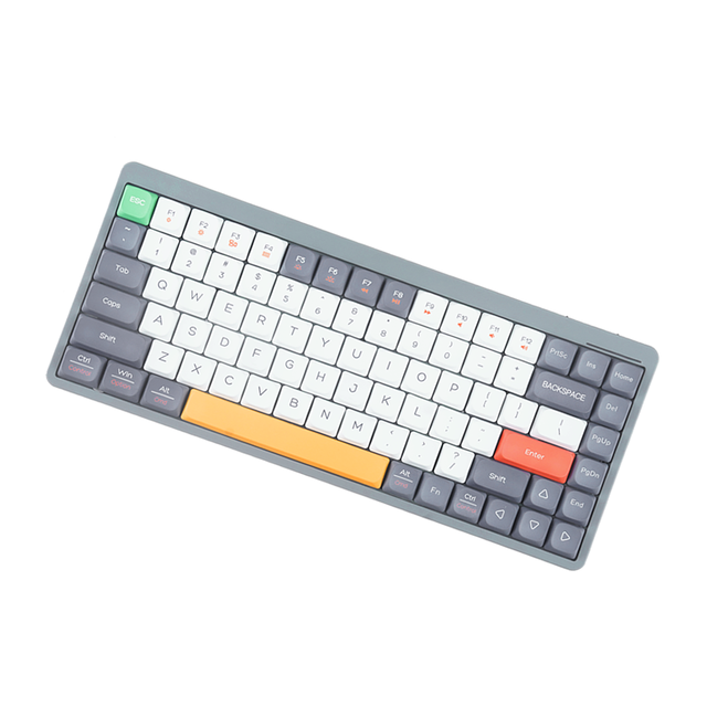 NEW MATHEW SK75 Wireless Computer Keyboard 2.4G Ultra-Thin Design Low Profile Switches Gaming Keyboard