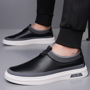New Arrival Sneakers German <strong>Trainer</strong> Style Trendy Soft slip on <strong>White</strong> Shoes for <strong>Men</strong> - Product Image 6