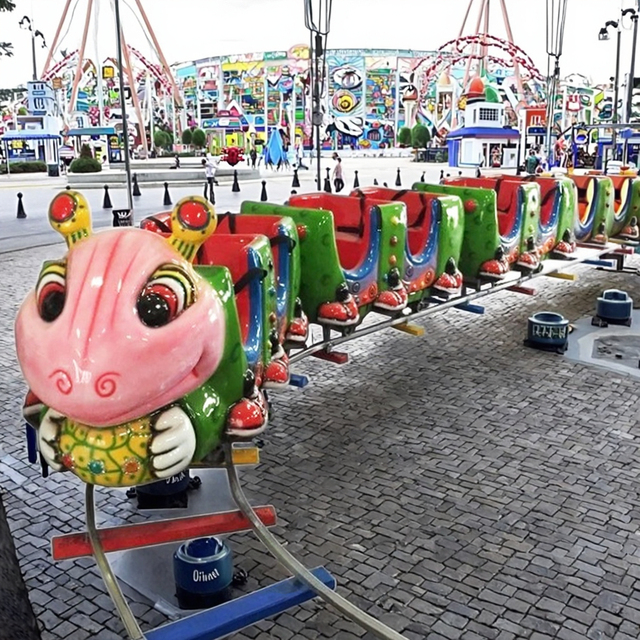 Mini Train Ride Electric Scale Train Tourist