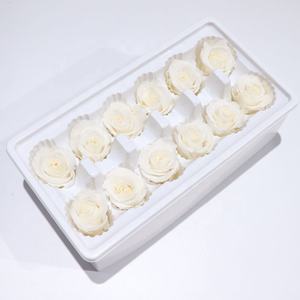 Rosa de 3-4cm para decoración del hogar, rosa de calidad, preservada, para regalo, para el Día de San Valentín, flor eterna, venta al por mayor - Product Image 2