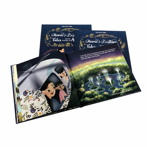 Livres de bandes dessinées et mangas personnalisés avec impression argentée pour enfants et adultes, couverture rigide - Product Image 4