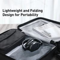 BS D02 headphone Bluetooth nirkabel Stereo HIFI, Headset olahraga dapat dilipat dengan kabel Audio untuk iPhone Tablet dapat digunakan di ponsel PX