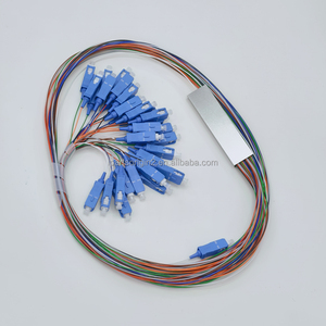 ตัวแยกสัญญาณ PLC 1x32 ไฟเบอร์ออปติก SC UPC แบบท่อเหล็ก สำหรับเครือข่าย FTTH/FTTX PON - Product Image 3