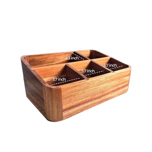 Caja de almacenamiento de madera para cápsulas de café y tazas de té, 4 capas, gran capacidad, almacenamiento de cápsulas de café - Product Image 3