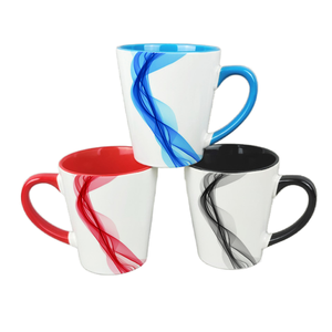 Gzysl 15Oz Cổ Điển Chén Gốm Bán Buôn Biểu Tượng Tùy Chỉnh Dễ Thương Thiết Kế Ưa Thích Thăng Hoa Cốc Cho Cà Phê Trà Sữa Cho Cắm Trại - Product Image 3