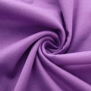 Tecido interlock 100% algodão mercerizado para vestuário, estoque de alta qualidade com 15 cores 60s 170GSM