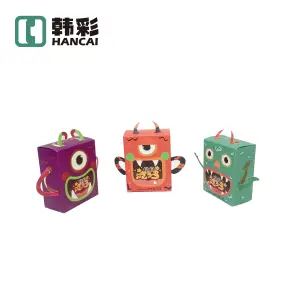 Little Devil Pattern Custom New Ideas For Product 2024 Halloween Exclusive Foldable Toy Boxes