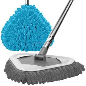 House Cleaning Duster With Long Telescopic Handle With Popular Microfiber Chenille Refill