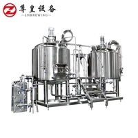 Équipement de micro-brasserie domestique 500L, brasserie avec fermentateur conique