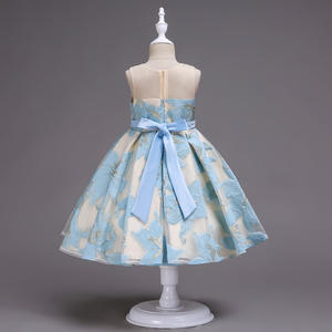 2200 Высокое качество От 3 до 8 лет для малышей; Платье для девочки, держащей букет невесты на свадьбе, дизайнерская детская нарядная одежда; Детское праздничное платье - Product Image 4