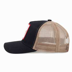 Gorra de béisbol común de 5 paneles 100% algodón con logotipo bordado personalizado, estilo camionero con diseño de animales de dibujos animados, venta al por mayor de fábrica, popular - Product Image 4