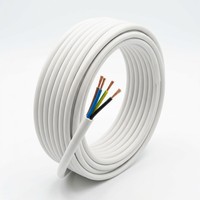 Câble de commande RVV flexible en cuivre isolé PVC, gaine PVC, 300V, 4 AWG, pour câblage électrique d'équipements