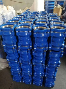 Acoplamiento de tubería Flexible con agarre de latón para tubería de HDPE de PVC, <span class=keywords><strong>BS</strong></span> EN545 - Product Image 6