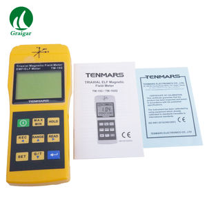 Tenmars EMF mètre 3 axes, champ magnétique, plage automatique et testeur automatique d'intensité de rayonnement de puissance TM-192 - Product Image 5