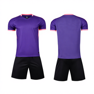 Uniforme de Fútbol Personalizado Blanco, Equipación de Fútbol 100% Poliéster Amarillo, Servicio OEM al por Mayor para Hombres y Niños - Product Image 4