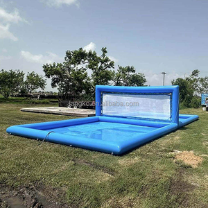 Juegos Inflables para Exteriores, Cancha de <span class=keywords><strong>Voleibol</strong></span> Inflable para <span class=keywords><strong>Piscina</strong></span>, Red de <span class=keywords><strong>Voleibol</strong></span> Inflable Comercial con <span class=keywords><strong>Piscina</strong></span> de Agua para Fiestas - Product Image 3