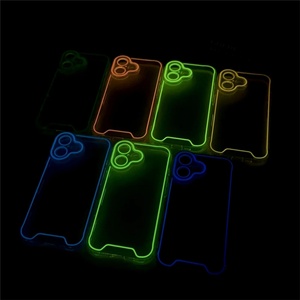 Night <b>Light</b> Luminous TPU Soft Phone Case for IPhone 15 14 13 Fluorescent Neon Mobile Phone & <b>Accessories</b> for iphone 15 16 Pro - Product Image 5