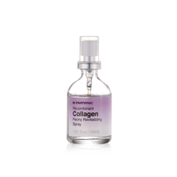 Toner Wajah Peony Hydrating Kolagen Tipe III Rekombinan untuk Menenangkan dan Memperbaiki Kulit, Perawatan Kulit Vegan, ODM Private Label