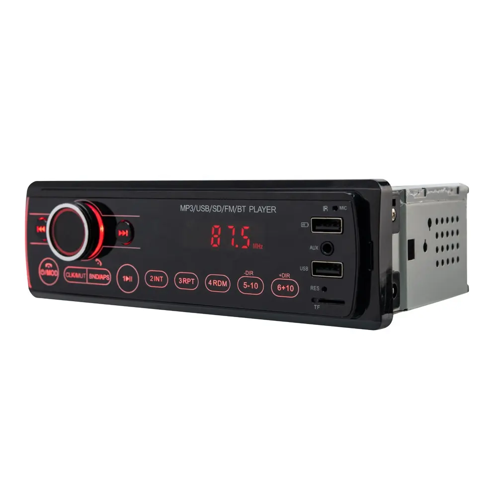 Großhandel private Werkzeuge In-Dash 1-Din Full-Touch-LED-Autoradio mit USB/TF/AUX/Bluetooth/FM Hochleistungs-Auto-MP3-Player