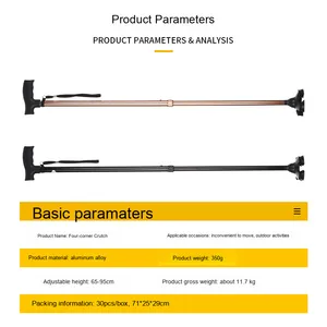 Bastones de senderismo, bastones de senderismo, bastones de senderismo plegables, bastones para personas mayores, bastones de senderismo de equilibrio para mujeres, bastones para caminar - Product Image 2