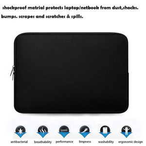Multi-formaat neopreen laptophoes met aangepast logo, zakelijke laptophoes voor jaar-eindebonus, feestdagencadeau L13 - Product Image 6