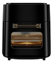 Friteuse à air carrée OEM 15L 1400W sans huile en acier inoxydable multifonction électrique avec écran tactile et protection contre la surchauffe
