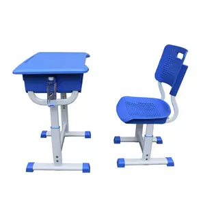 专业制造可调式学生桌椅单人课桌