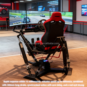 Asiento de Máquina de Simulación 3DOF 6DOF, Experiencia de Carreras Realista, Silla de <span class=keywords><strong>Rally</strong></span> Virtual 4D, Multijugador Interactivo, Simulador VR F1 Educativo para el Hogar - Product Image 2