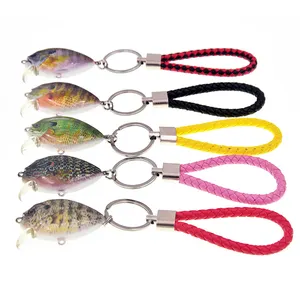 Llavero de Pesca Impermeable con Forma de Pez Miniatura, Accesorio Portátil para Pescadores, Regalo Creativo para Pescadores - Product Image 3