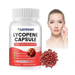 Ausreson <span class=keywords><strong>OEM</strong></span> Licopeno Soft Cápsula Suplemento De Saúde Astaxantina 1000mg Licopeno <span class=keywords><strong>Softgel</strong></span> Cápsulas - Product Image 1