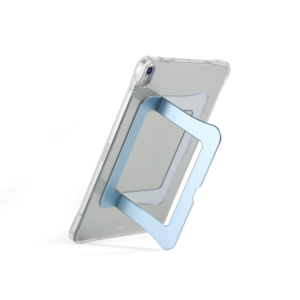 Funda Protectora Delgada y Transparente para iPad, con Soporte Metálico Plegable Integrado, Posiciones Ajustables para Escribir y Ver, Anti-Rayones - Product Image 3