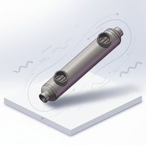Échangeur de chaleur à coquille et à tubes refroidi par <span class=keywords><strong>eau</strong></span> pour piscine SPA, évaporateur, échangeur de chaleur industriel - Product Image 1