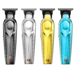 Cortadora de pelo eléctrica para hombres, pantalla Digital recargable, uso profesional en salón, tipo C, carga rápida, Motor sin escobillas - Product Image 3