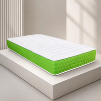 Matelas à ressorts compressés, coussin moelleux pour la chambre à coucher, matelas épaissi protecteur de la colonne vertébrale avec tailles personnalisables