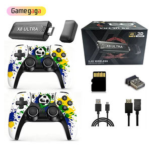 Gamegaga X8 Ultra 4K HD TV Game Stick, manettes sans fil, plus <span class=keywords><strong>de</strong></span> 40000 <span class=keywords><strong>jeux</strong></span> rétro intégrés, console <span class=keywords><strong>de</strong></span> <span class=keywords><strong>jeux</strong></span> vidéo classique portable - Product Image 2