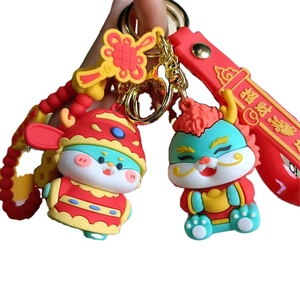 22 Years Guangzhou Factory Custom Soft Anime <b>Cartoon</b> 3D Colorful Pvc Rubber Keychains for Promotional and Gift - Product Image 4