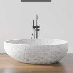 <span class=keywords><strong>Dimensioni</strong></span> personalizzate di lusso in marmo naturale bagno bagno Freestanding <span class=keywords><strong>vasca</strong></span> da bagno in marmo e travertino vasche da bagno ovali e lavandini per hotel - Product Image 1