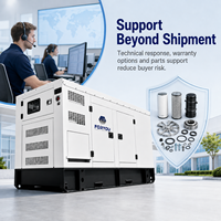 Groupe électrogène diesel Isuzu 20 kW, type silencieux, alimentation de secours d'urgence pour les petites entreprises