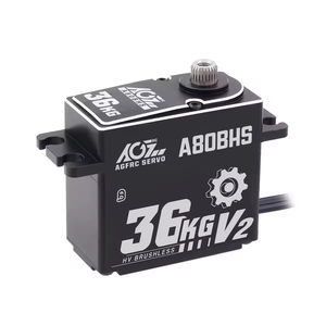 ¡Oferta! AGFRC A80BHS V2 Motor Digital Programable sin Escobillas de Alto Torque 36KG 0.071Seg HV con Engranajes de Acero Estándar para Camión 1/10 - Product Image 2