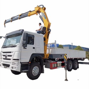 Camion grue articulée HOWO 16 tonnes avec bras pliant à vendre - Product Image 4