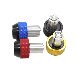 22MM MotorcycleHandle <span class=keywords><strong>Bar</strong></span> <span class=keywords><strong>End</strong></span> manubrio moto spina bilanciata manopole in alluminio estremità del cursore accessori moto - Product Image 5