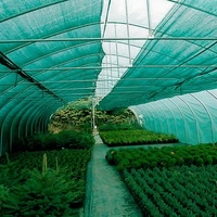 Filet d'ombrage rectangulaire en HDPE tissé vert résistant aux UV pour légumes, serre et jardin extérieur