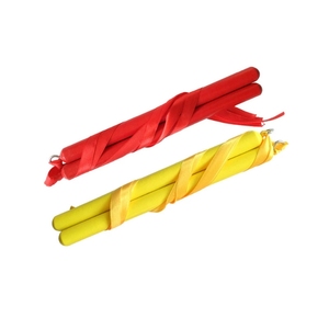 Wholesale Multi Color Wooden Rhythm Sticks Mallet With Ribbon For Kids Dance Performance <b>Musical</b> Accessories - Product Image 4