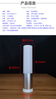 DMX télécommande contrôlée sur le terrain lumineux solide Rechargeable charge 15 couleurs barre lumineuse bureau barre décoration lampe de Table lumière